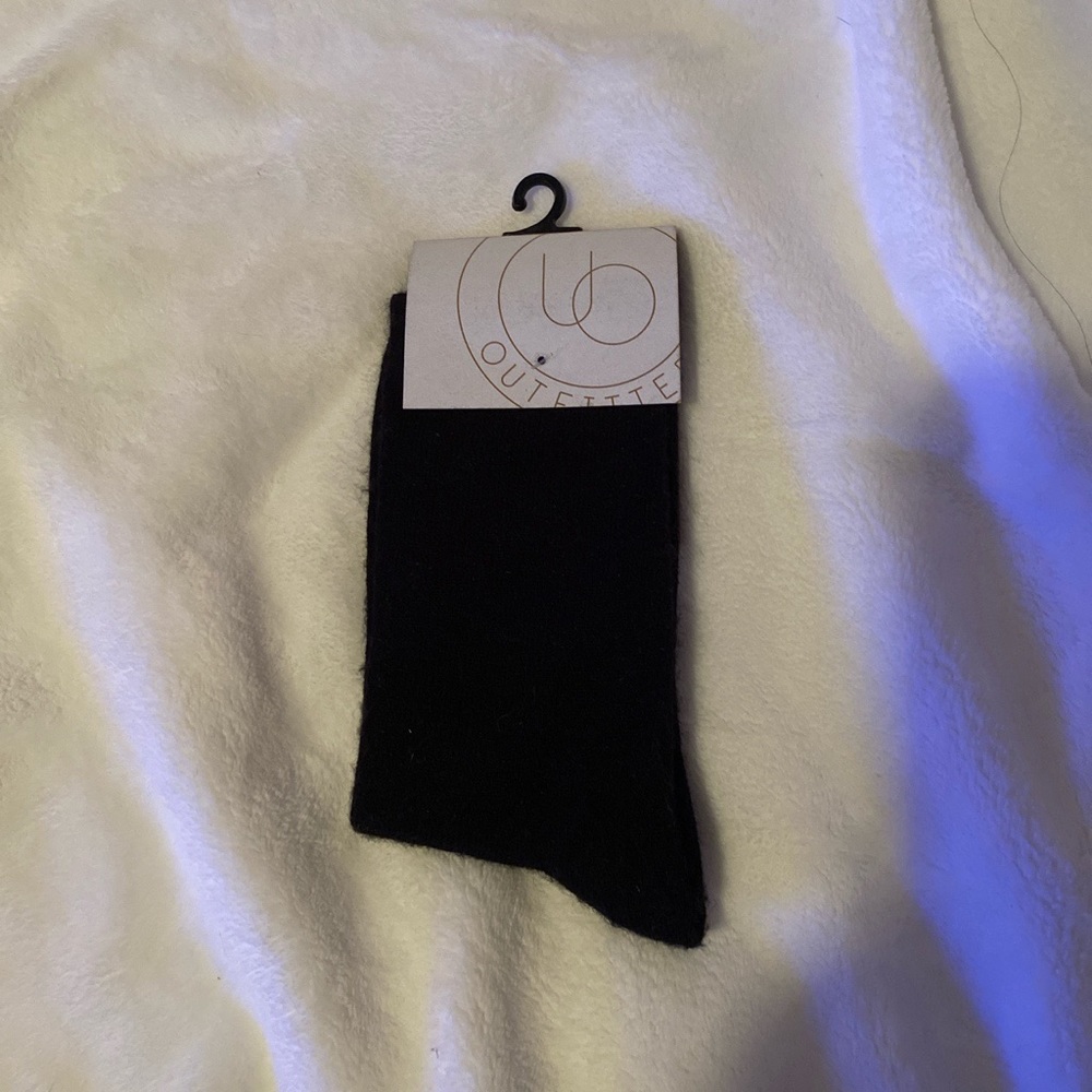 UO Flat Knit Crew Socks